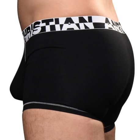 Andrew Christian Almost Naked Hang-Free Boxer Briefs - Black