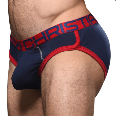 Andrew Christian CoolFlex Modal Briefs with Show-It - Navy