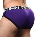 Andrew Christian CoolFlex Modal Briefs with Show-It - Purple