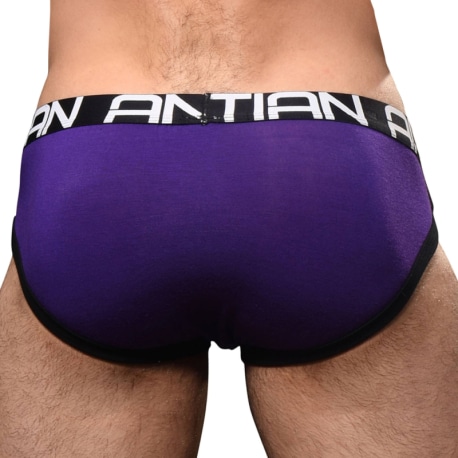 Andrew Christian CoolFlex Modal Briefs with Show-It - Purple