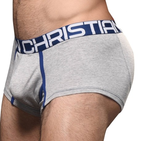 Andrew Christian CoolFlex Modal Trunks with Show-It - Heather Grey