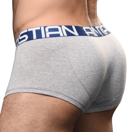 Andrew Christian CoolFlex Modal Trunks with Show-It - Heather Grey