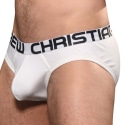 Andrew Christian Bulge C-Ring Briefs - White