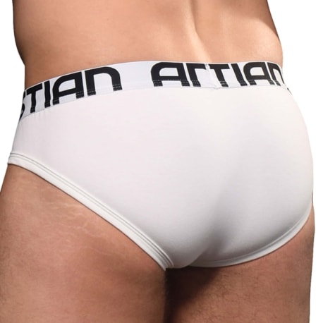 Andrew Christian Bulge C-Ring Briefs - White