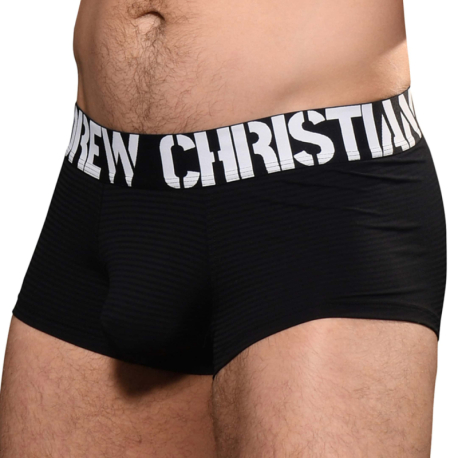 Andrew Christian Almost Naked City Trunks - Black