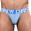 Andrew Christian Jock Strap Almost Naked Workout Bleu Chiné