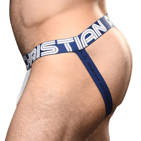 Andrew Christian Jock Strap Almost Naked Performance Blanc