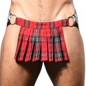 Andrew Christian Jock Kilt Unleashed Rouge