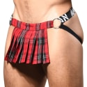 Andrew Christian Jock Kilt Unleashed Rouge