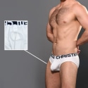 Andrew Christian Bulge C-Ring Briefs - White