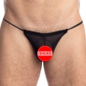 L'Homme invisible Black Sugar Bootyful G-String - Black