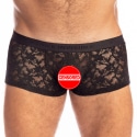 L'Homme invisible Shorty Hipster Push-Up Black Lotus Noir