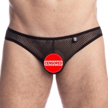 L'Homme invisible Black Sugar Mini Briefs - Black