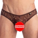 L'Homme invisible Viorne Mini Briefs - Chocolate