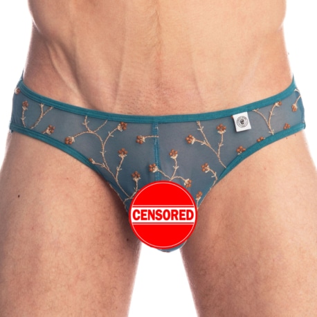 L'Homme invisible Viorne Mini Briefs - Lagoon