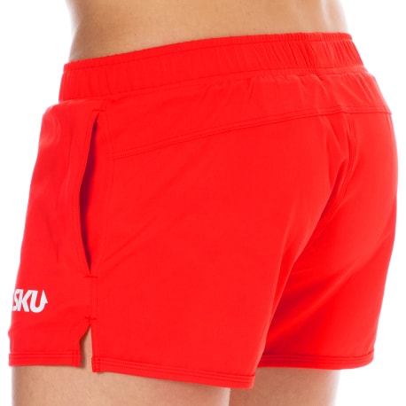 SKU Short de Bain Sport Rouge