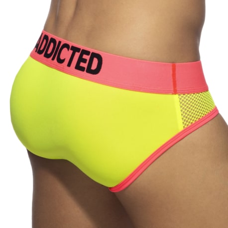 Addicted Slip Neon Mesh Jaune Fluo