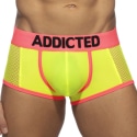 Addicted Boxer Neon Mesh Jaune Fluo