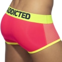 Addicted Boxer Neon Mesh Rose Fluo