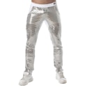 TOF Paris Pantalon Glitter Argent