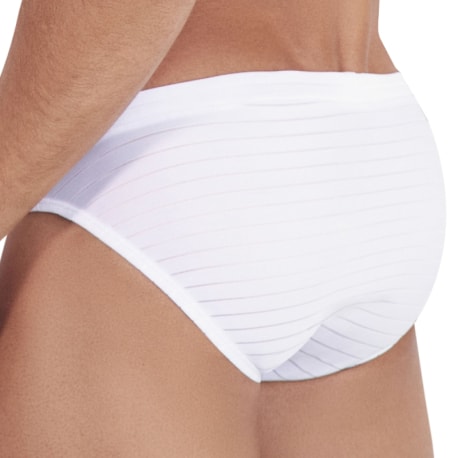 Clever Sainted Bikini Briefs - White