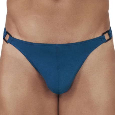 Clever Flashing Thong - Petrol Blue