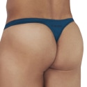 Clever Flashing Thong - Petrol Blue