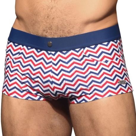 Andrew Christian Alexander Swim Trunks - Zig Zag