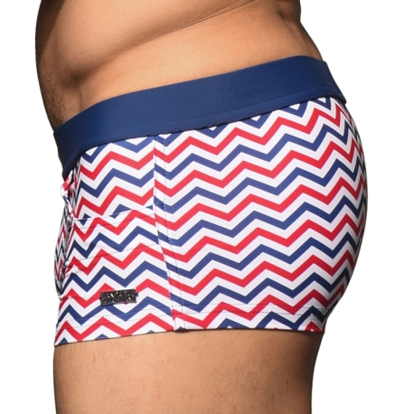 Andrew Christian Alexander Swim Trunks - Zig Zag