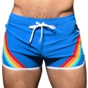 Andrew Christian Short de Bain California Bleu Electrique