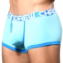 Andrew Christian Almost Naked Flag Tagless Trunks - Sky Blue