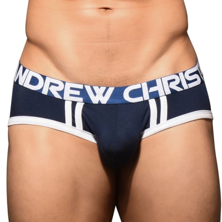 Andrew Christian CoolFlex Active Modal Briefs with Show-It - Navy