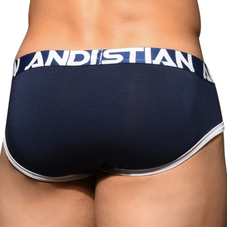 Andrew Christian CoolFlex Active Modal Briefs with Show-It - Navy