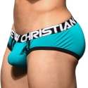 Andrew Christian CoolFlex Active Modal Briefs with Show-It - Teal