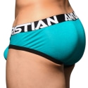 Andrew Christian CoolFlex Active Modal Briefs with Show-It - Teal