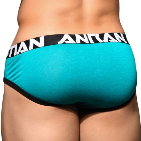 Andrew Christian CoolFlex Active Modal Briefs with Show-It - Teal