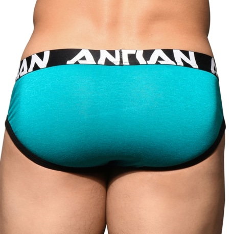 Andrew Christian Slip CoolFlex Modal Active Show-It Bleu Paon