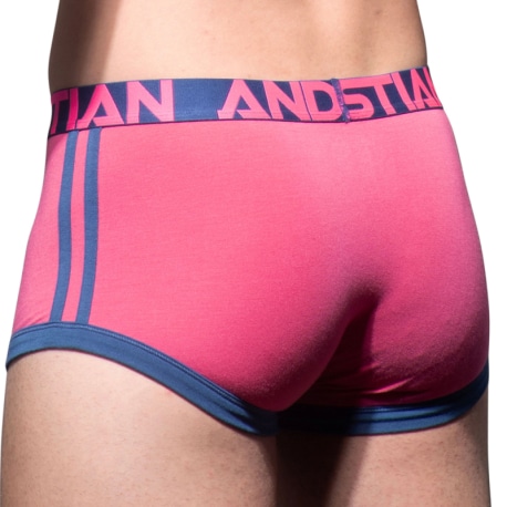 Andrew Christian CoolFlex Active Modal Trunks with Show-It - Fuchsia