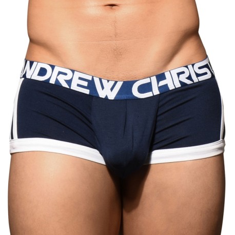 Andrew Christian CoolFlex Active Modal Trunks with Show-It - Navy