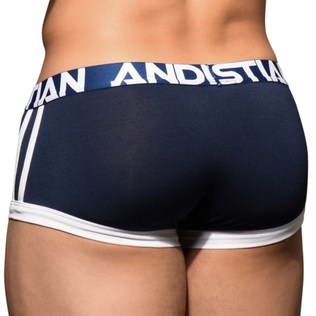 Andrew Christian CoolFlex Active Modal Trunks with Show-It - Navy