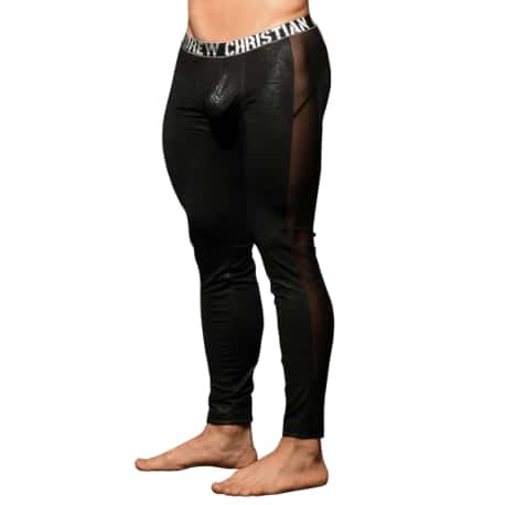 Andrew Christian Almost Naked Venom Leggings - Black