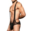 Andrew Christian Almost Naked Venom Jock Singlet - Black