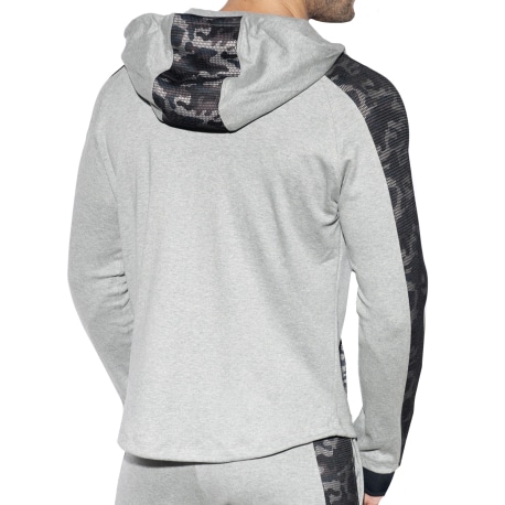 ES Collection Veste Sport Padded Army Grise