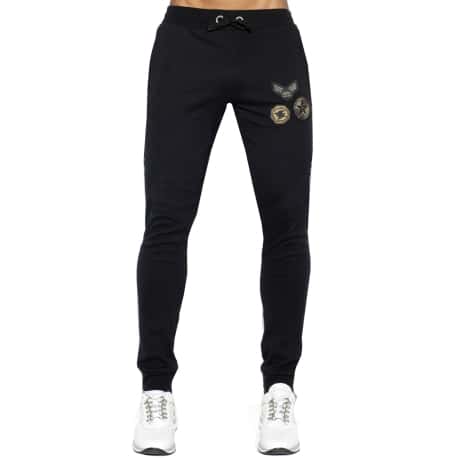 ES Collection Army Padded Sport Pants - Black