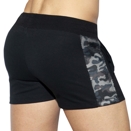 ES Collection Short Sport Padded Army Noir