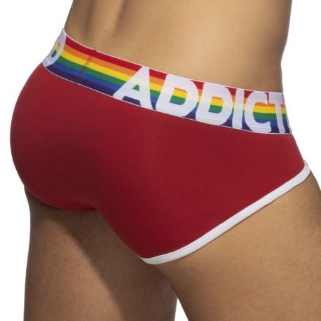 Addicted Lot de 6 Slips Rainbow Multicolores