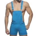 Addicted 2-In-1 Zipped Overalls - Turquoise