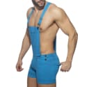 Addicted 2-In-1 Zipped Overalls - Turquoise