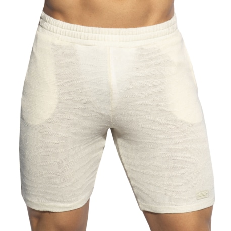 ES Collection Eco Breeze Long Shorts - Ivory