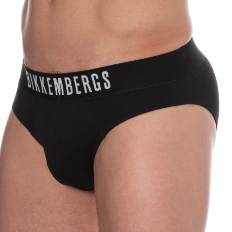 Bikkembergs 2-Pack Cotton Briefs - Black